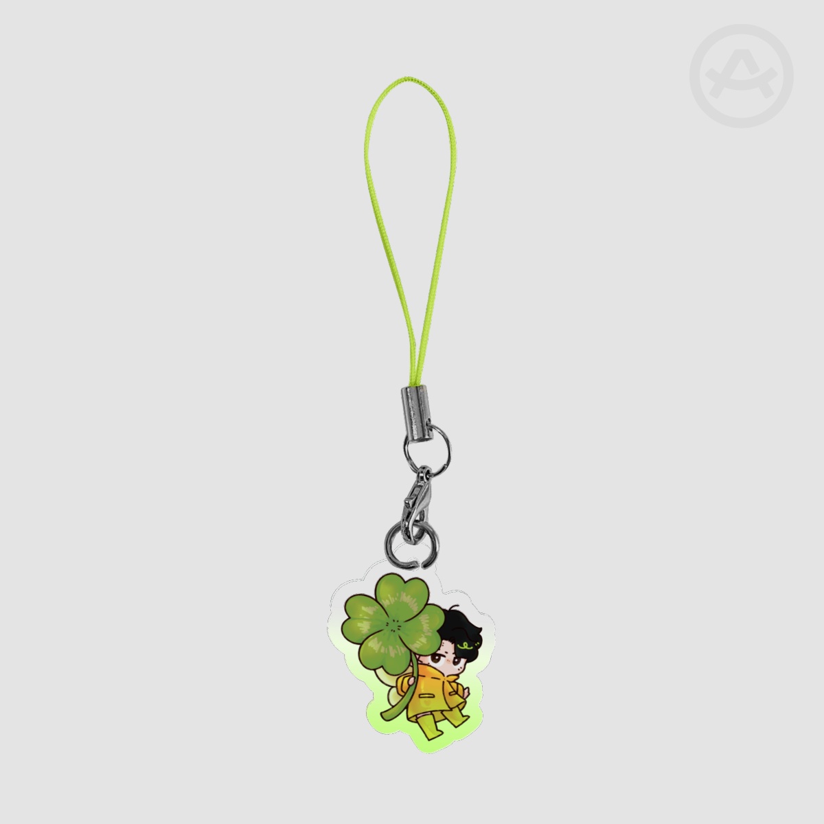 Clover omi phone charm