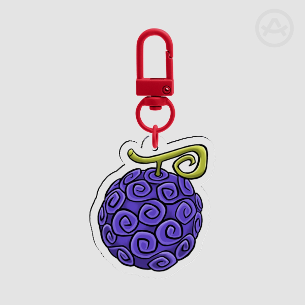 Gum Gum Fruit | Clear Acrylic Keychains