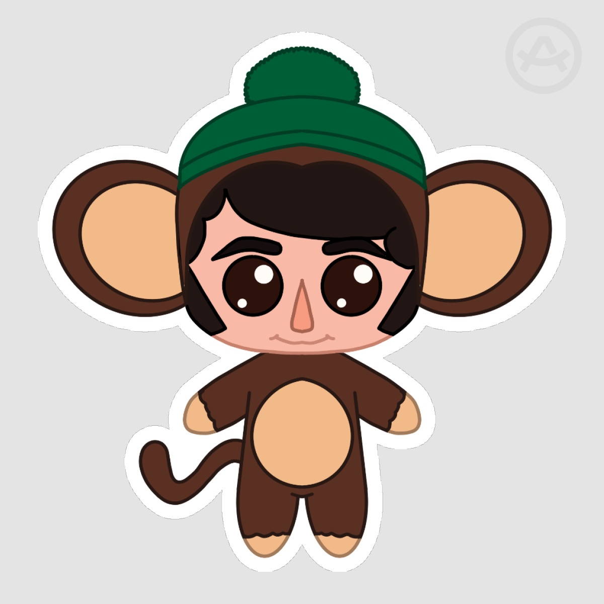 The Monkees Mike Nesmith Sticker