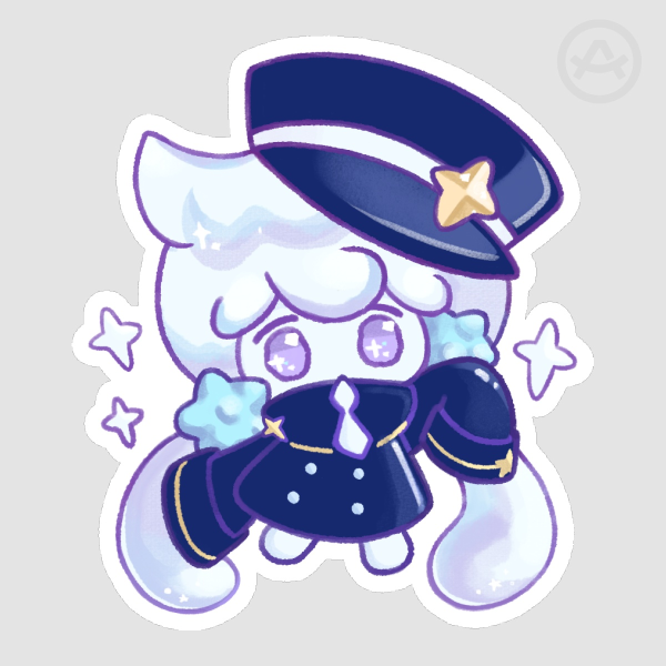 Milky Way Matte 3" Sticker