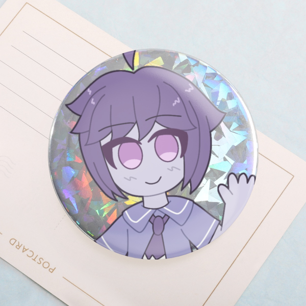 Wacko Holographic Badge
