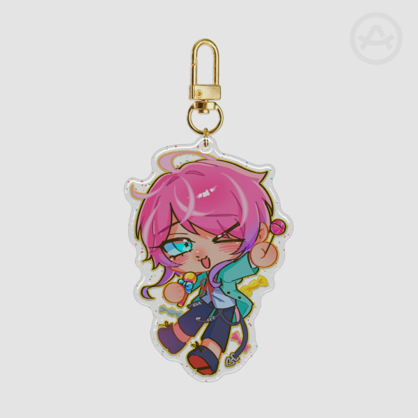 Ramuda Epoxy Glitter Charm
