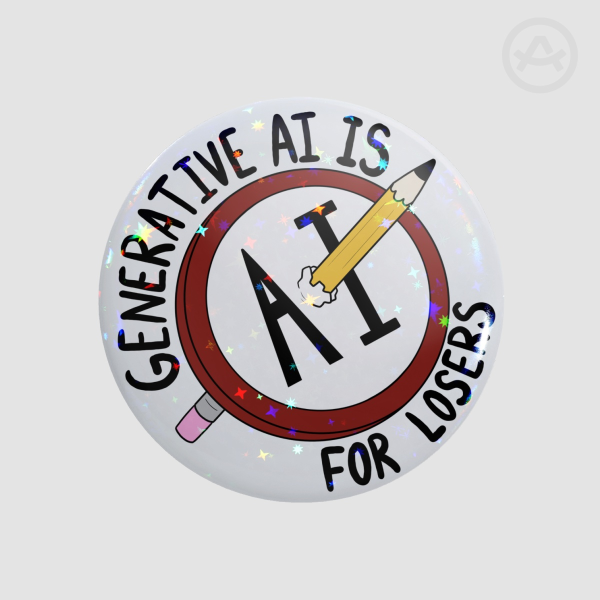 GenAi Is For Losers Buttons