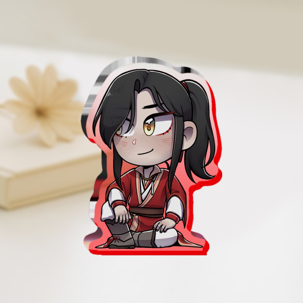 San Lang - Hua Cheng Thick Acrylic Stand No Base - 0.23"(60mm), 0.39"(10mm)