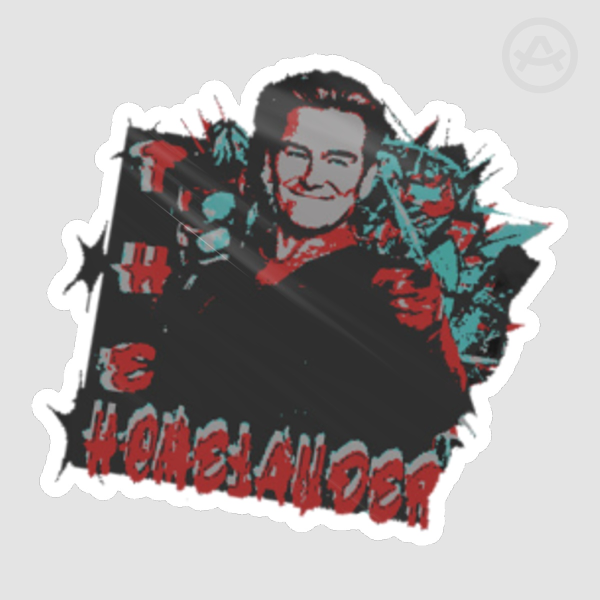 THE BOYS HOMELANDER STICKER