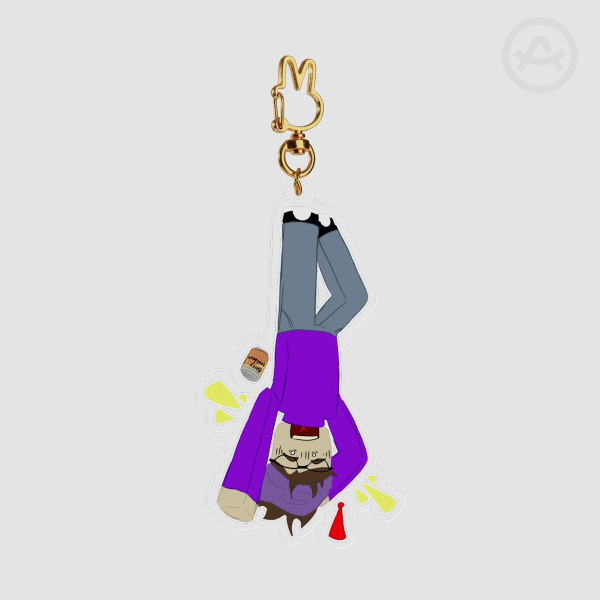 Hanging King Keychain