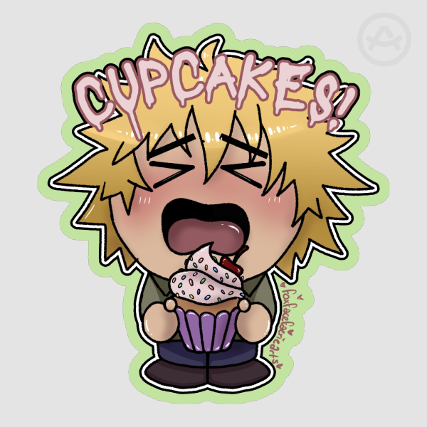 {South Park} Tweek's Cupacakes (Sticker)