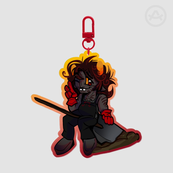 fozzer Velyes Clear Acrylic Keychain