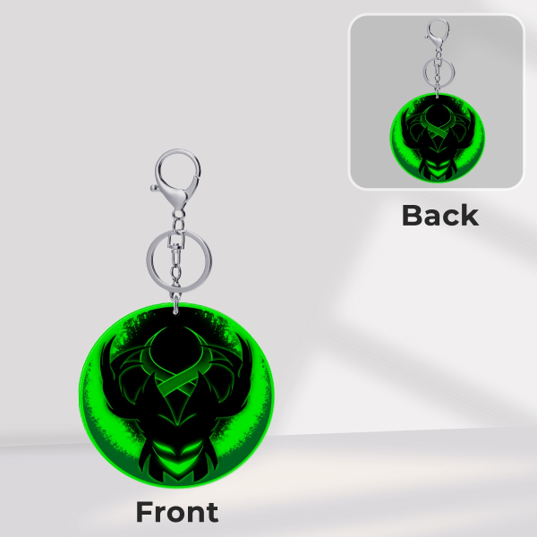 Alastor In The Dark Acrylic Keychain