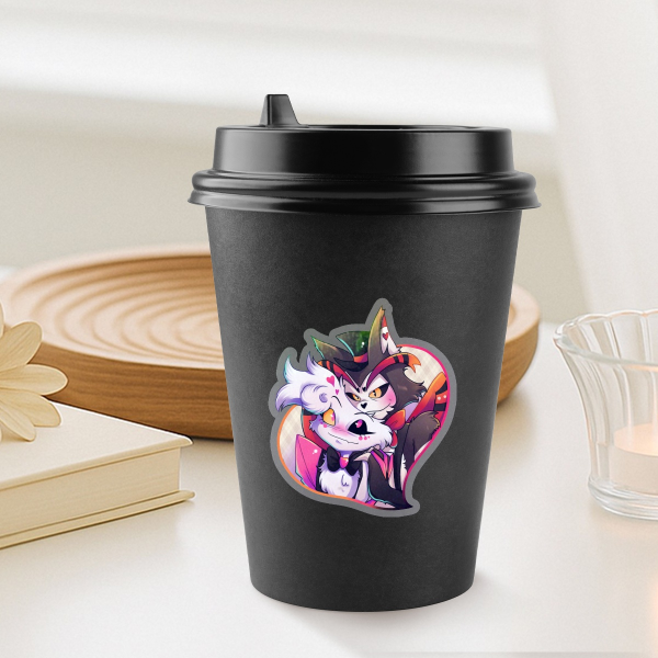 Clear AngelHusk sticker
