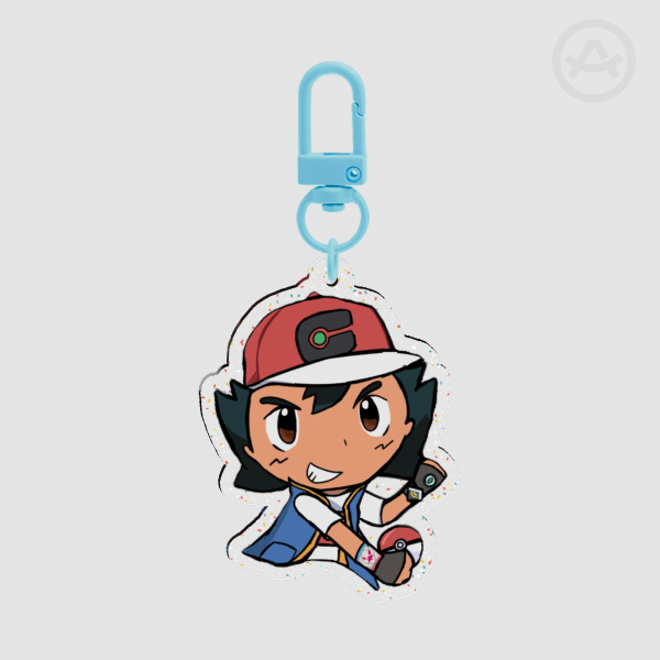 Ash Ketchum Journeys Keychains