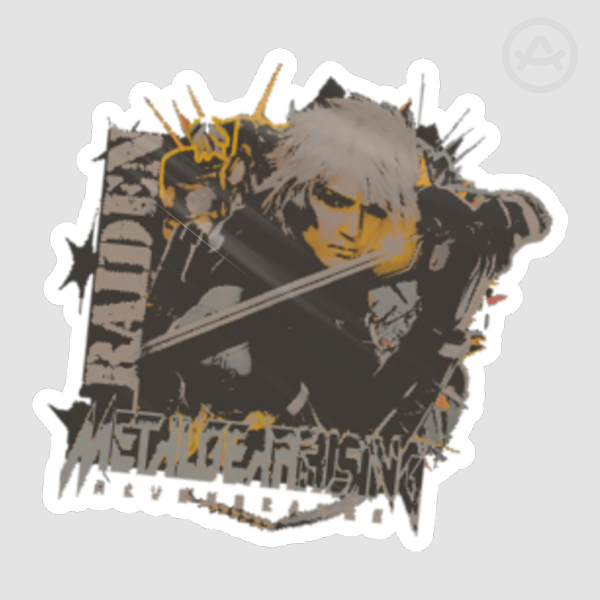 METAL GEAR RAIDEN STICKER