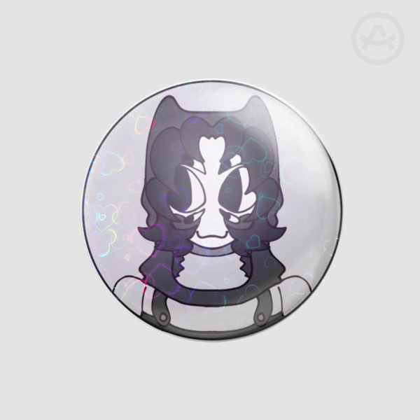 LuciferLucifer || Mimmie Holo - Heart badge