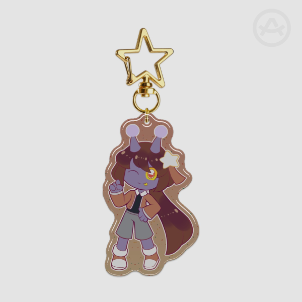 Asako on Parade - Epoxy Keychain