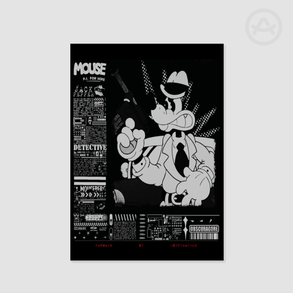 MOUSE P.I. JACK PEPPER POSTER