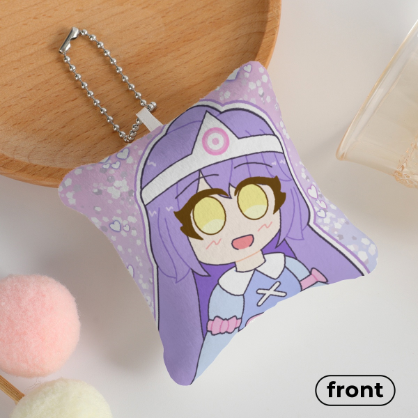 Ghost Pillow Keychains