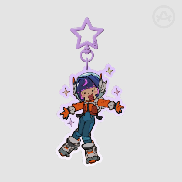 Happy little Juno | Keychain