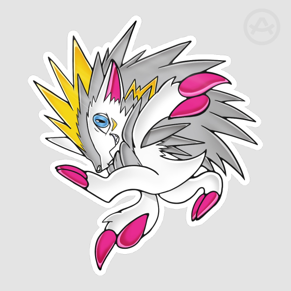 Herrismon Adventure Sticker