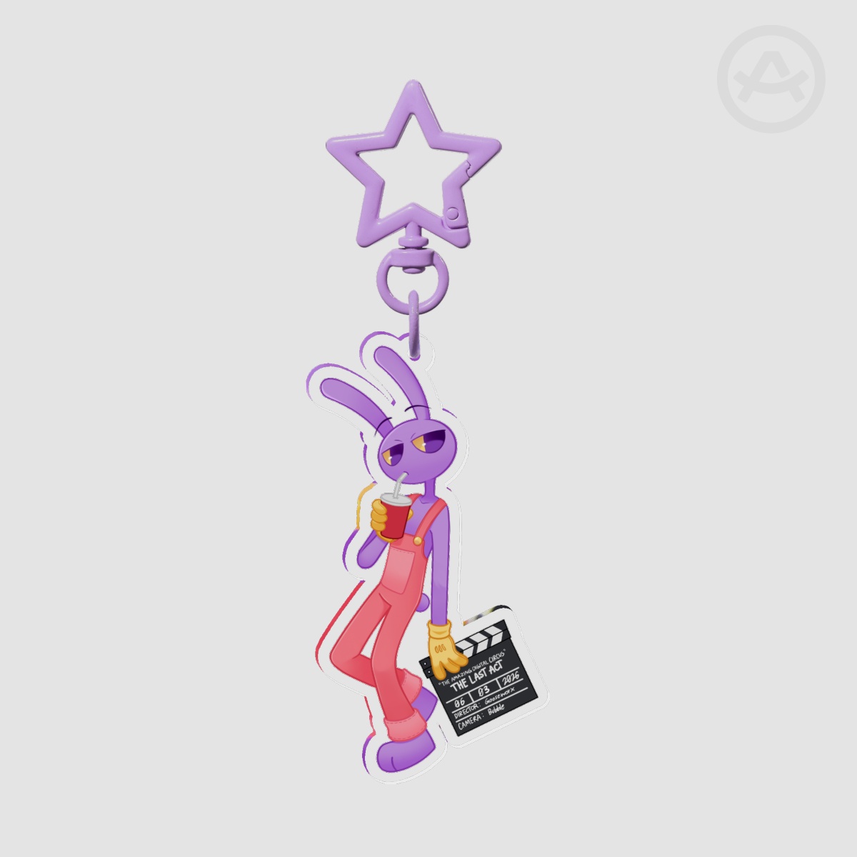 Jax Movie Clear Acrylic Keychain