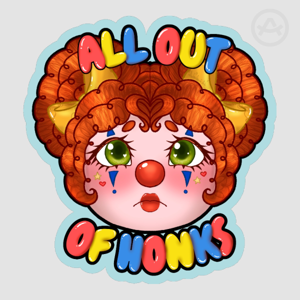 {Original} Clown Tori (Sticker)