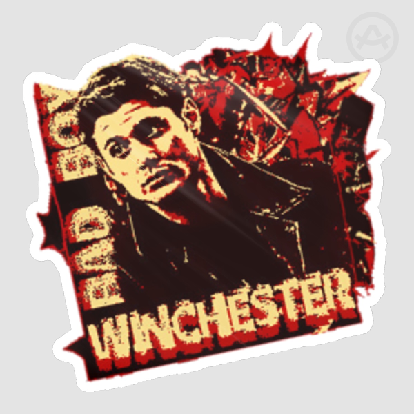 SUPERNATURAL DEAN WINCHESTER STICKER