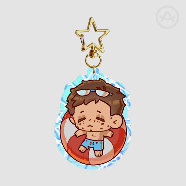 Dispatch Robert Ripple Acrylic Keychains