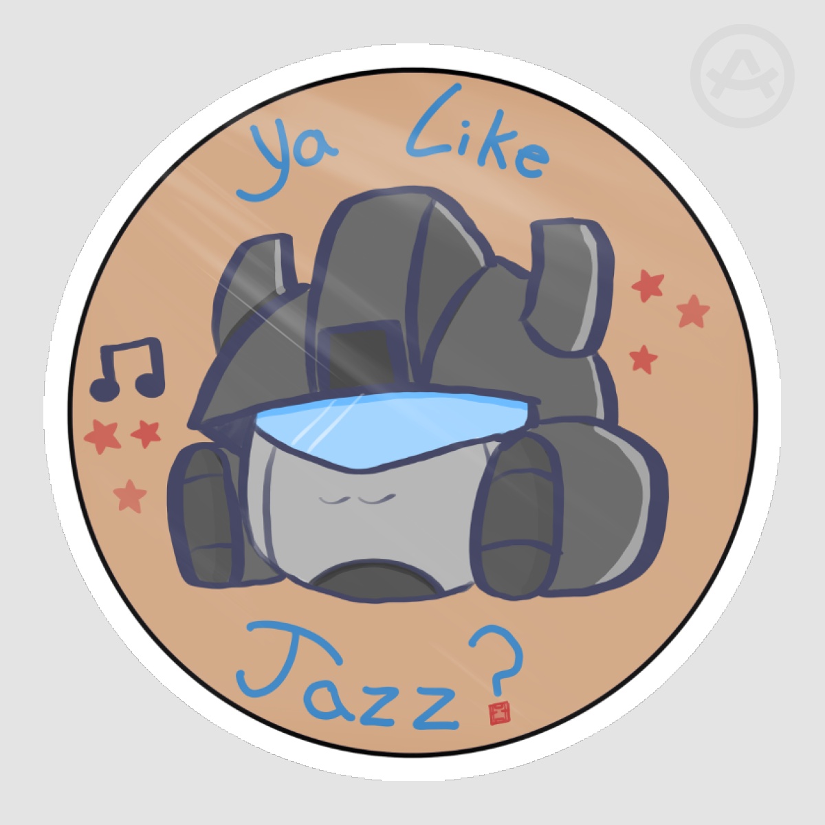 Jazz Sticker