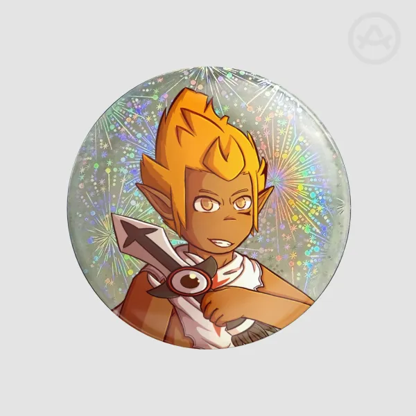 Wakfu Tristepin Holographic Badges