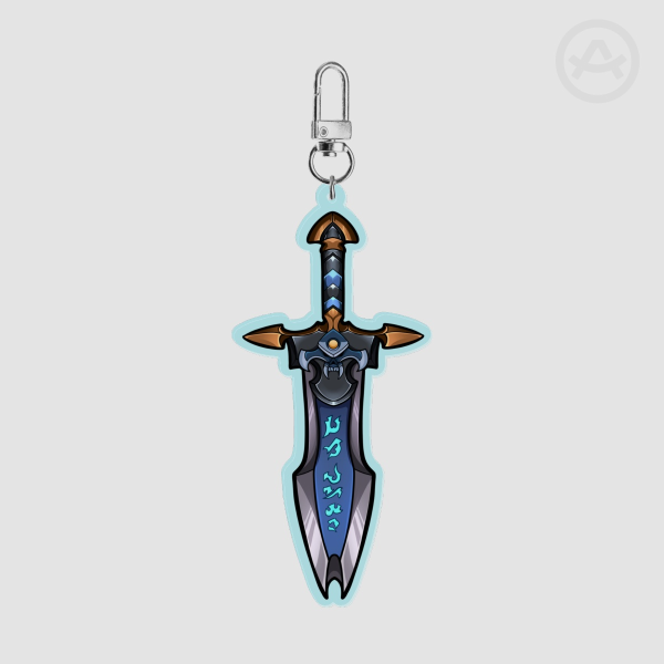 Greatsword of the Ebon Blade Keychain