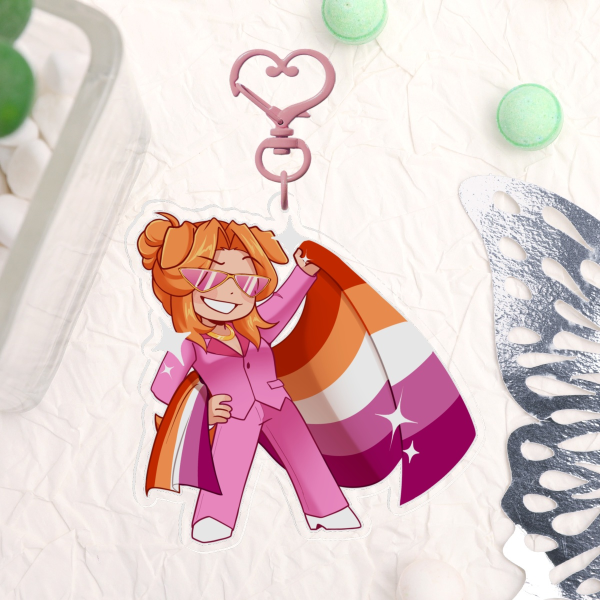 KatieB Lesbian Keychain
