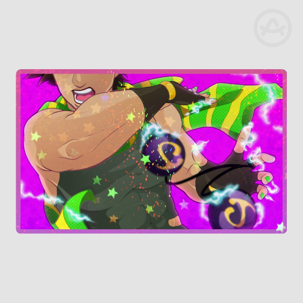 Joseph Joestar Holo Stars Sticker