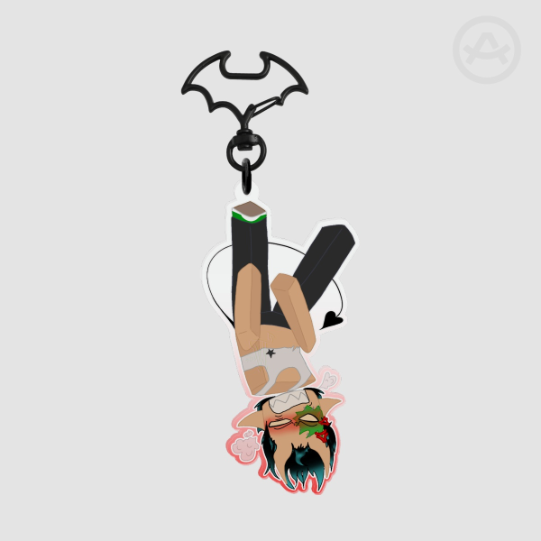 Mad Zombie Keychain