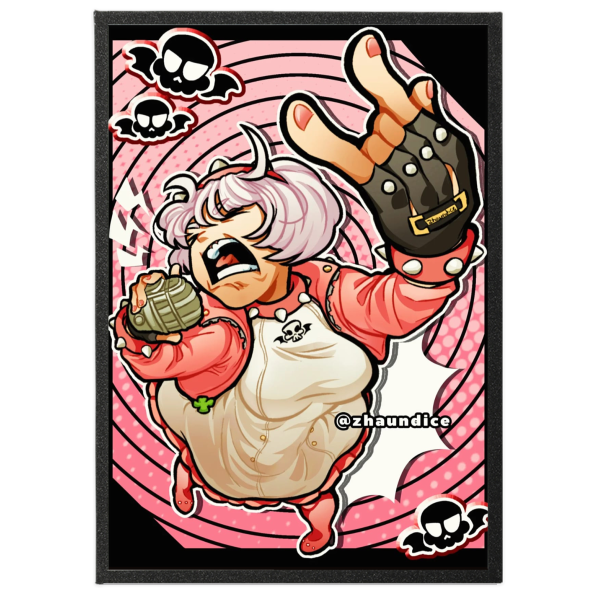 Guilty Gear ⚙️: Elphelt Valentine A5 Glittery edge Art Board