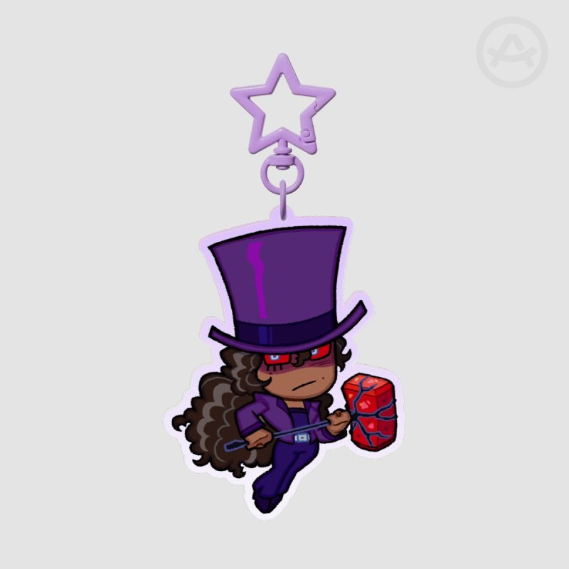 Mighty strong Mach | KEYCHAIN by Fishiistixx - ACGGOODS