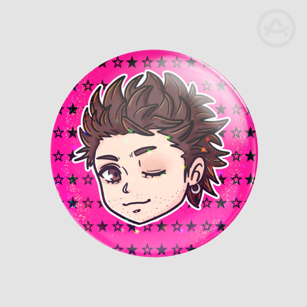 5SOS  Everybody's a Star  Ashton badge