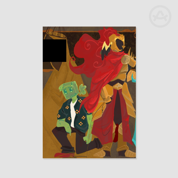 Slimeknight print