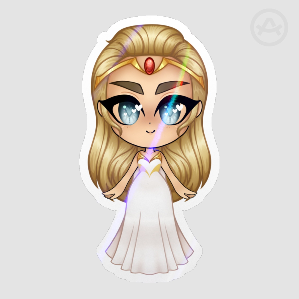 Chibi She-Ra - Future Adora Holo Sticker