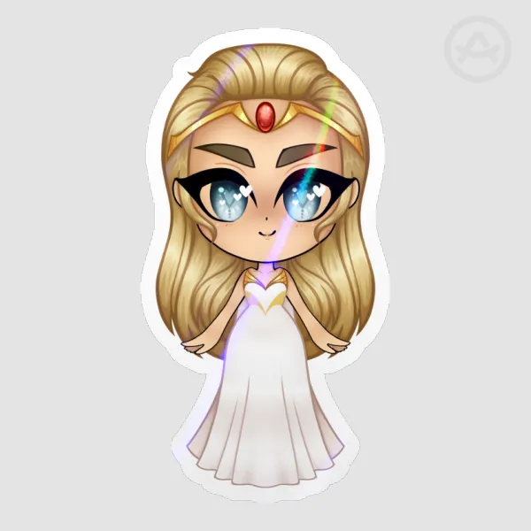 Chibi She-Ra - Future Adora Holo Sticker