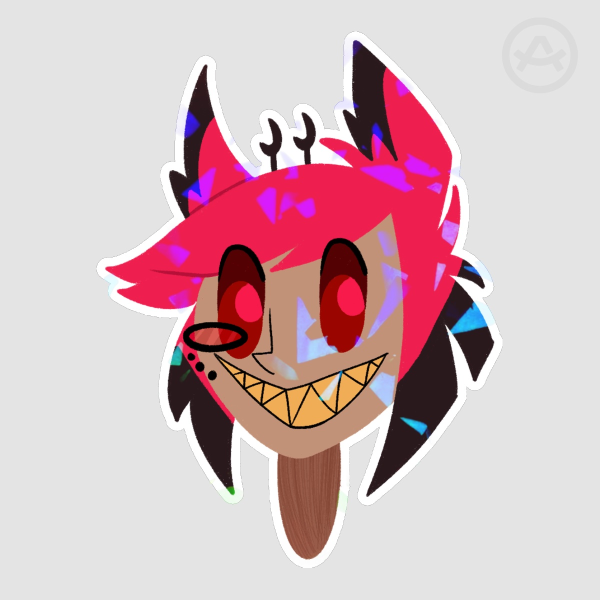 Alastor Popsicle Sticker