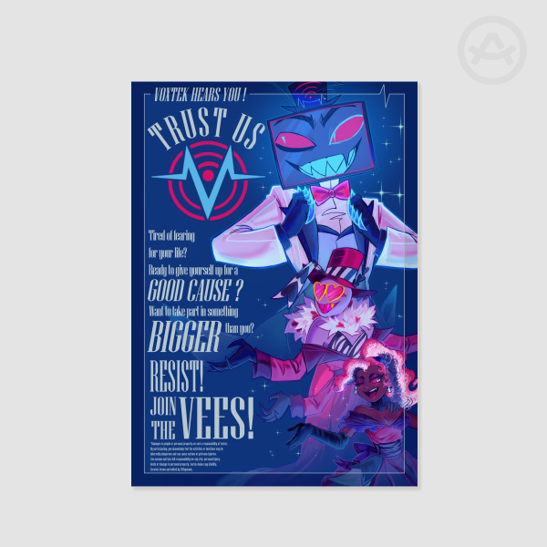 Voxtek Trust Us! Poster