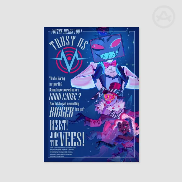 Voxtek Trust Us! Poster