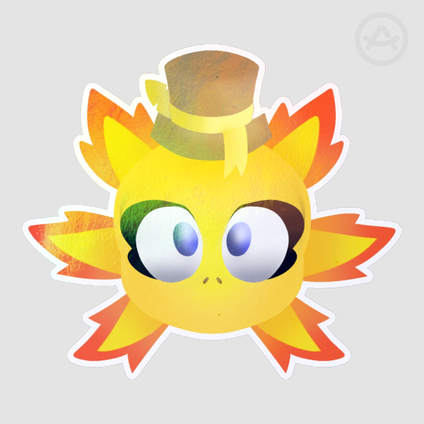 Sunday Die Cut Sticker