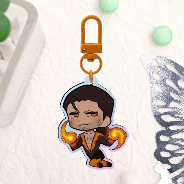 Flambae * Dispatch *Acrylic Keychain
