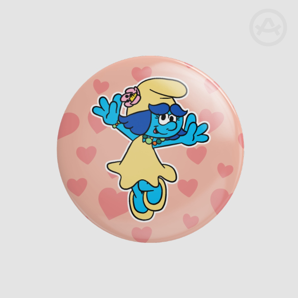 Smurfblossom Pin