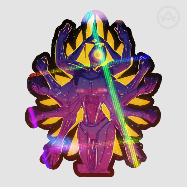 V1 Multi-Arm Sticker