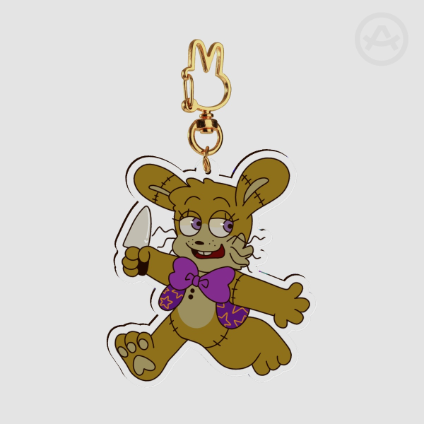GlitchTrap Acrylic Keychains
