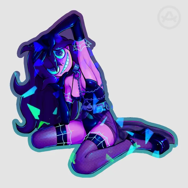 Hot! Hex Maniac Stickers