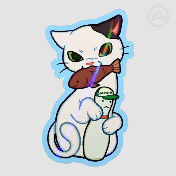 Cuddly Jermbo STICKER