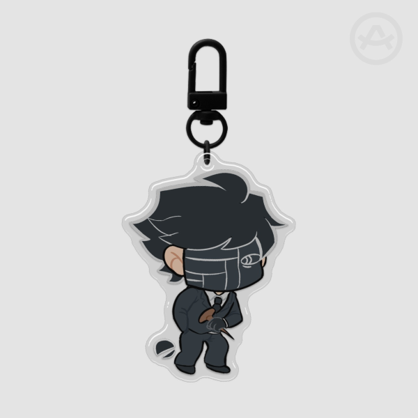 Psychopomp 🔨: Mercury Epoxy 6cm Keychain