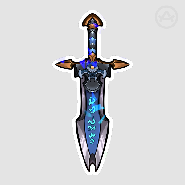 Greatsword of the Ebon Blade Sticker